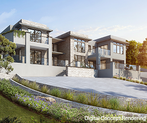 Digital Concept Rendering of 1 Trestle Glen Circle