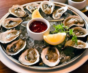 Oysters at Bungalow 44