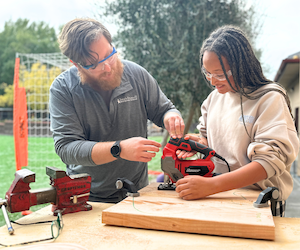 Brandeis Marin woodshop