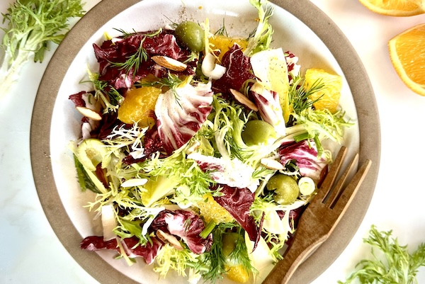 Chicory Salad With Orange and Fennel