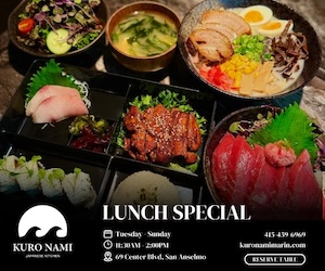 Kuro Nami Lunch Special