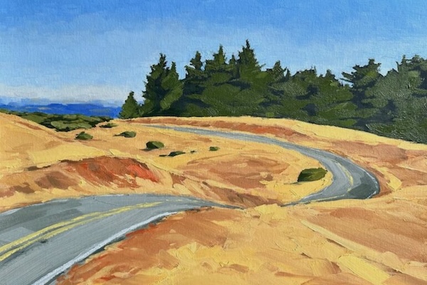 Open Road Mount Tam by Amanda Hinde