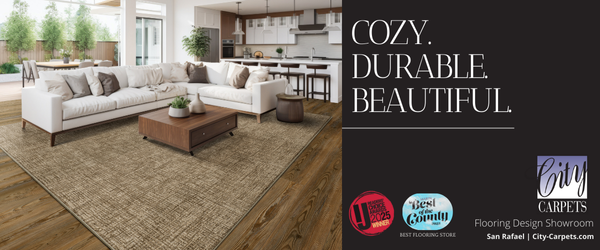Cozy. Durable. Beautiful. City Carpets. 
