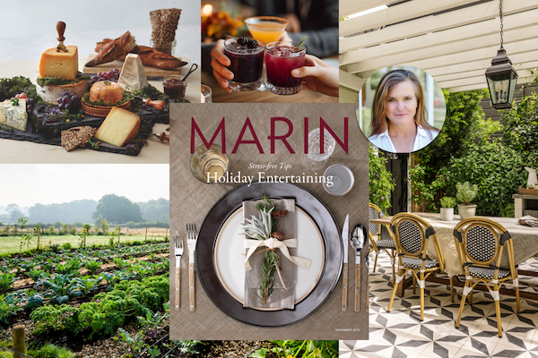 Marin Magazine November Issue Collage