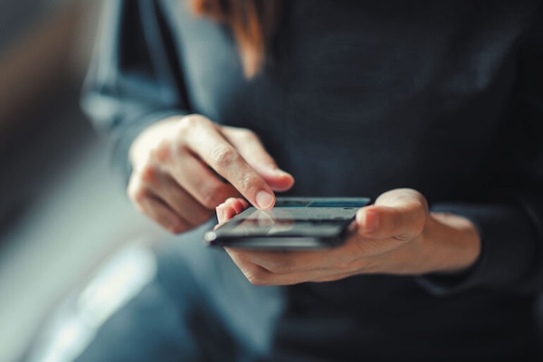 Scrolling on smart phone