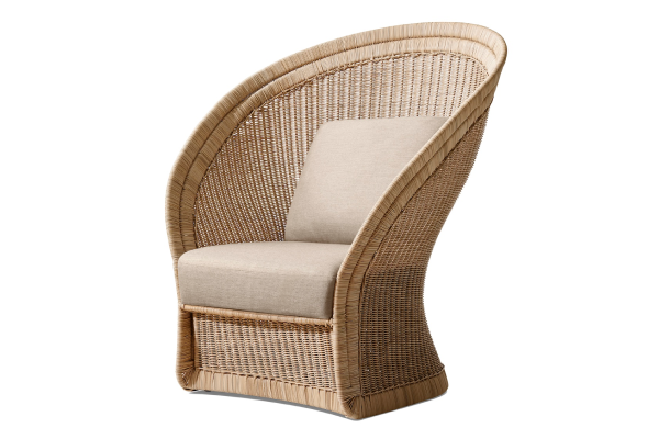 Whicker outdoor chair